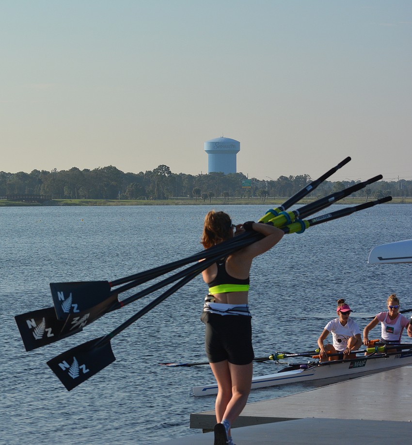 Somebody has to carry the paddles for New Zealand.