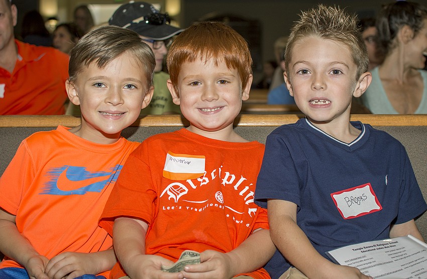 Wyatt Daniel, Woodrow Bryant and Boorks Protigal