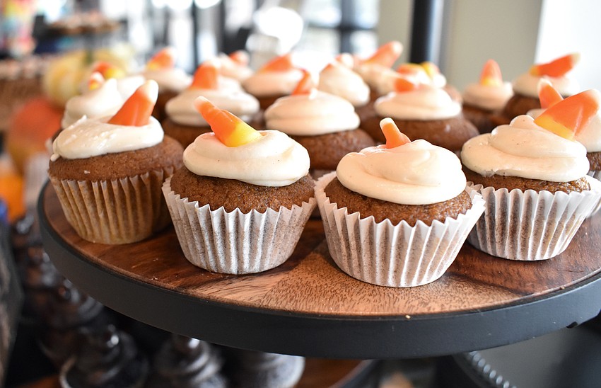Oasis Bakery and Cafe served pumpkin spice cupcakes at the Eat Like a Local Restaurant Week Kickoff Event on Sept. 20 at Keating Marine Education Center.