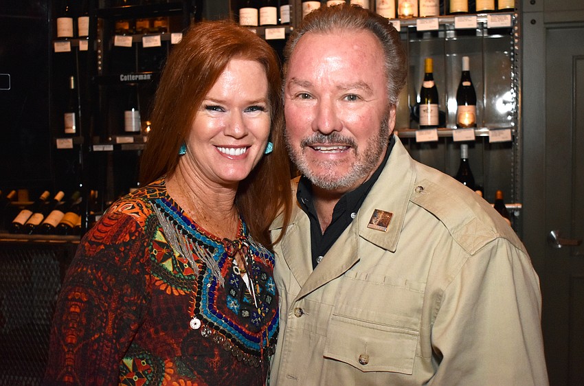 Hosts Terri and Michael Klauber