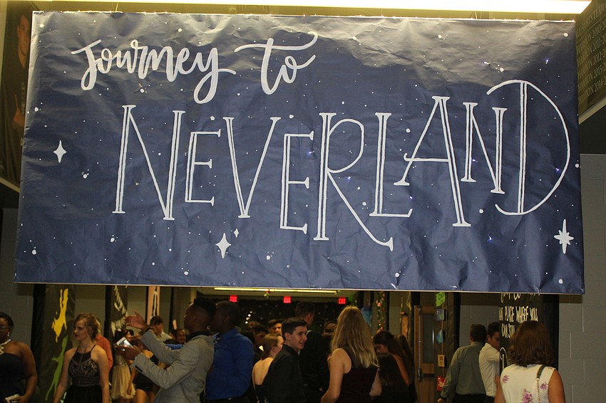 Lakewood Ranch High School students escape to Neverland for this year's homecoming dance.
