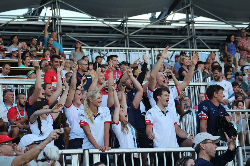 It's time to get rowdy during a live musical performance at Nathan Benderson Park.