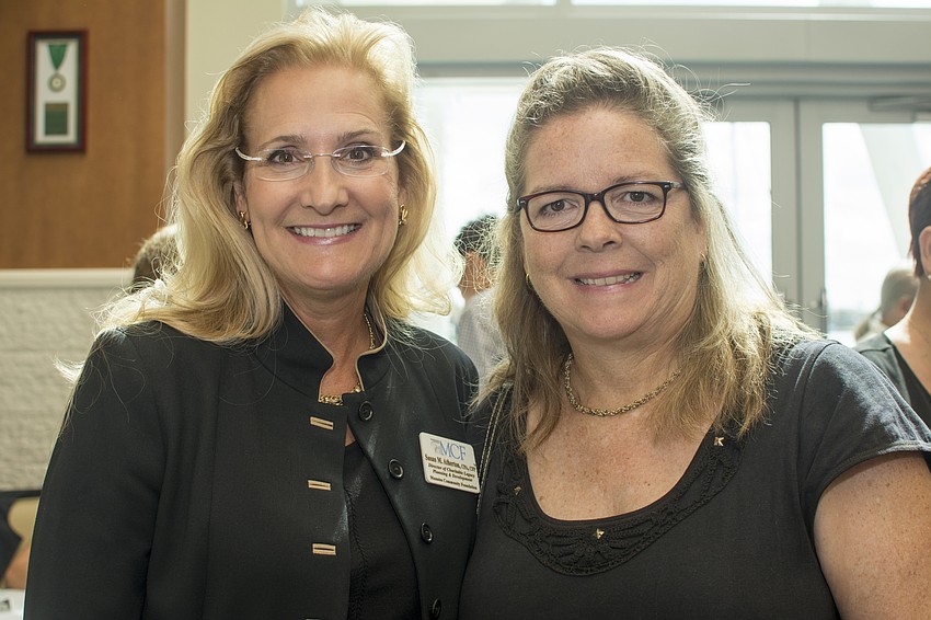 Susan Atherton and Carolyn Roskamp