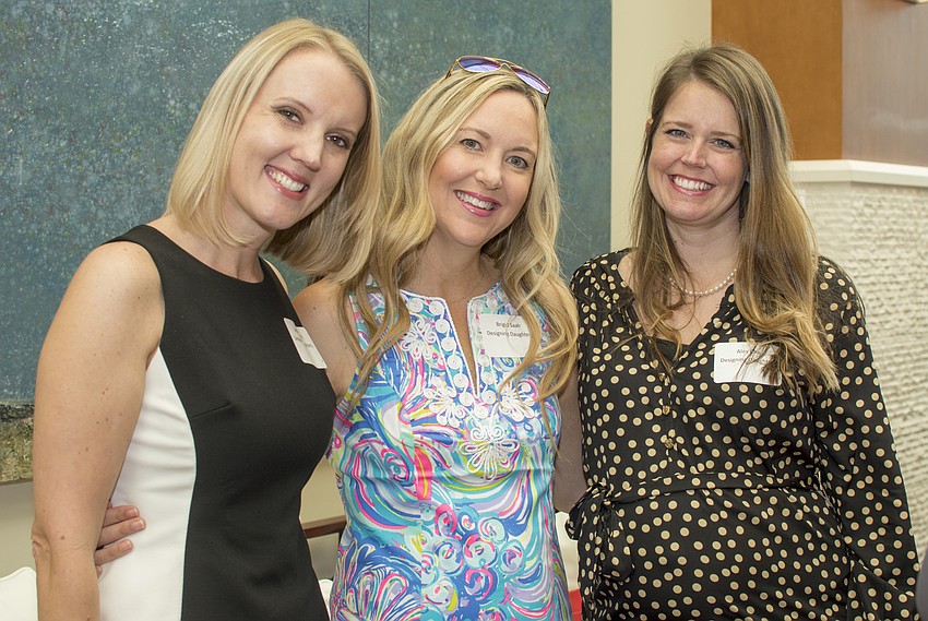 Jennifer Hays, Brigid Saah and Alex Chau