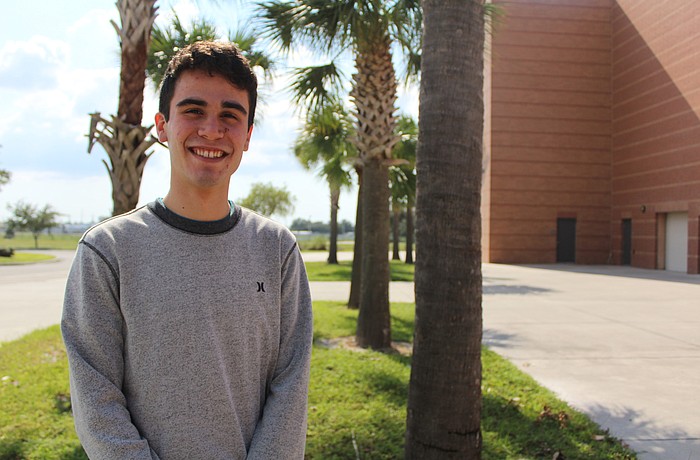Braden River High School senior Luke Rowland is one of 16,000 semifinalists in the National Merit Scholarship competition.