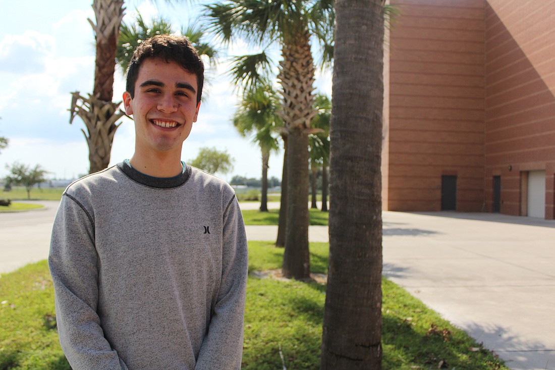 Braden River High School senior Luke Rowland is one of 16,000 semifinalists in the National Merit Scholarship competition.