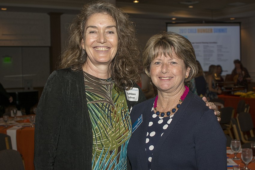 Kathleen Sullivan and Sarabeth Kalajian