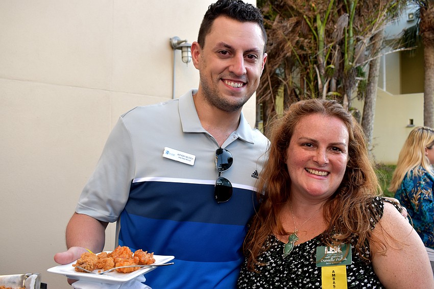 Anthony Miloscia and Danielle Pollak