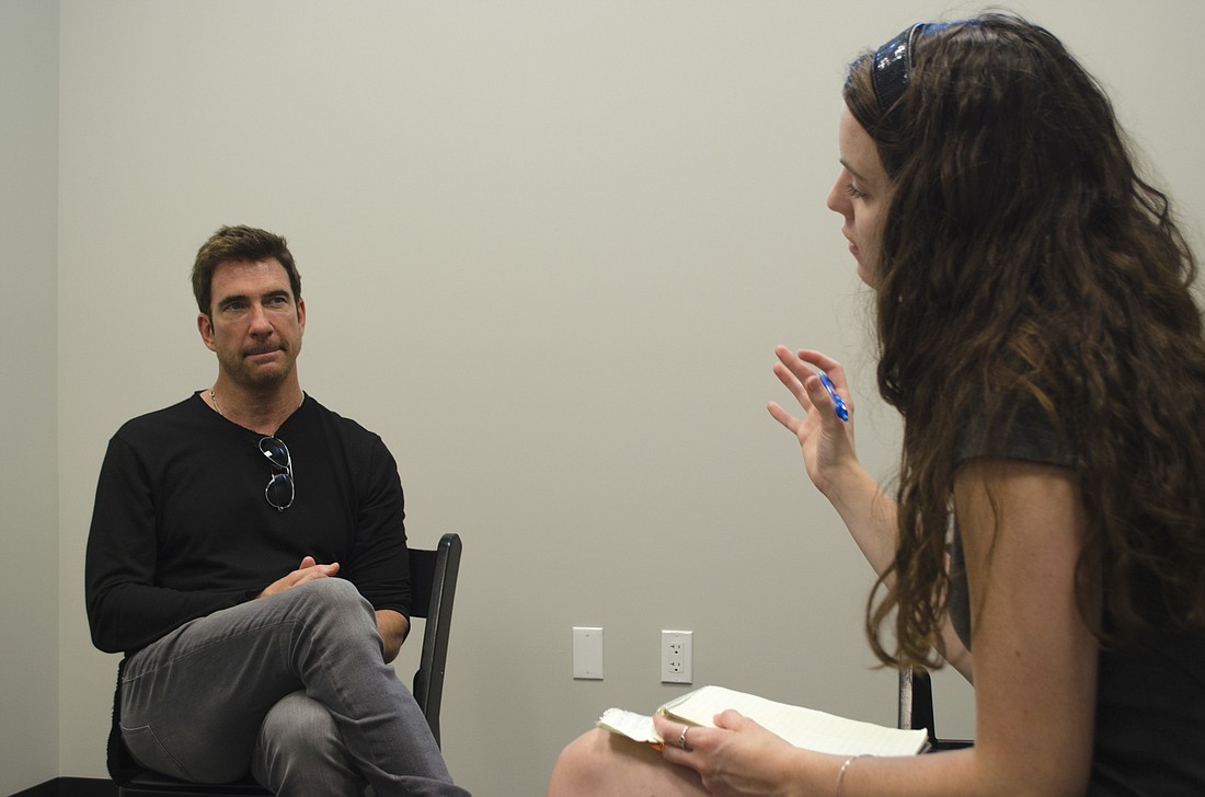 Just like my predecessor, I too was given the opportunity to interview Dylan McDermott. Photo by Rich Schineller