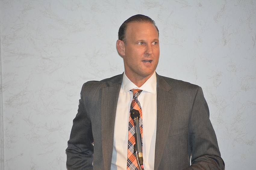 Matt Drews gives closing remarks.