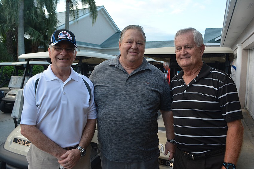 Pat Moran. Jack Ogren and Steven Carruthers were among the 90 golfers who teed off in the 2017 Elks Golf Tournament.