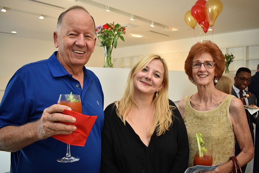 Ed Freshwater, Meg Gilbert and Maddy Freshwater