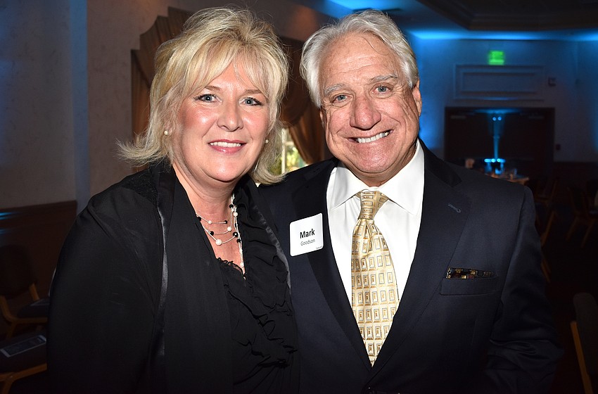 Honoree Maribeth Phillips and Mark Goodson