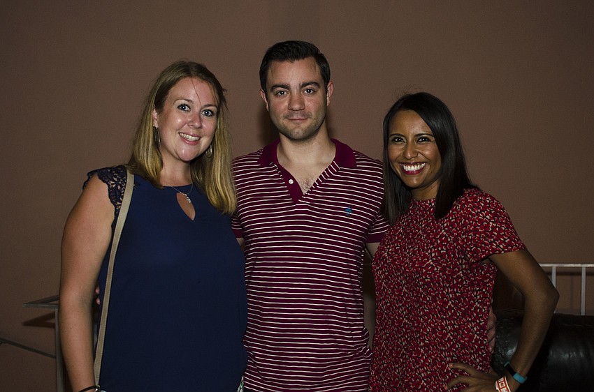 Lauren Bates, Brandon McAllister and Veronica Hernandez