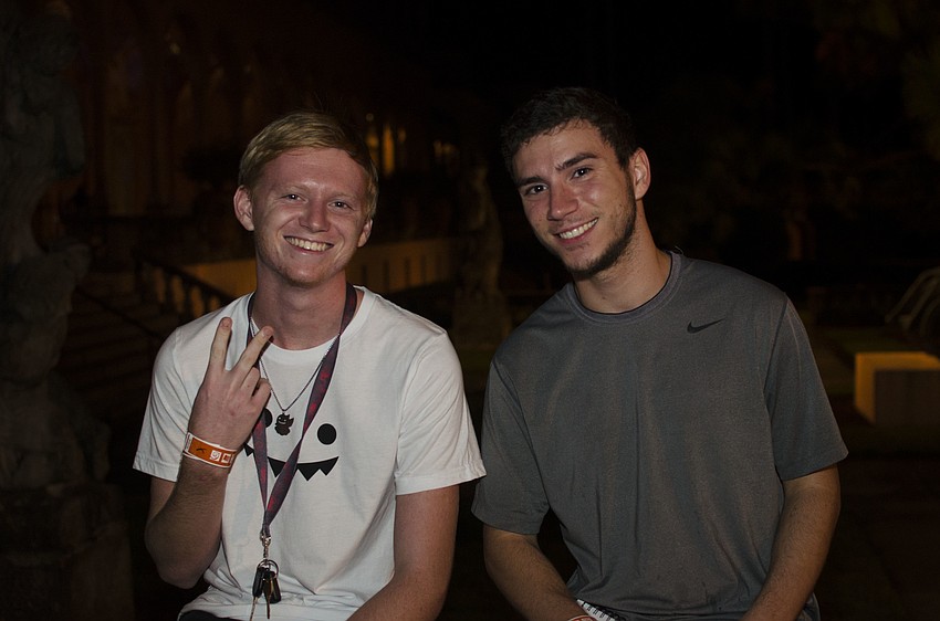 Mason Pocklington and Stefan Carpenter