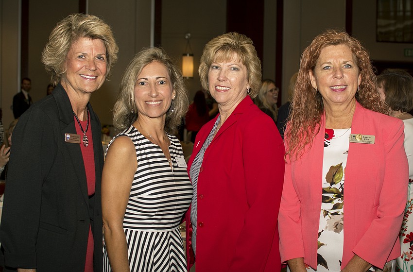 Linda Starcher, Gail Farb, Kathy Collums and Laurie Pike