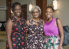 Alanna Mobley, Velma Rodgers and Ashley Mobley