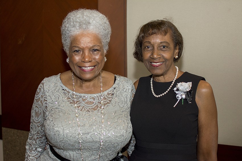 Gloria Darville and Gwen Sermon
