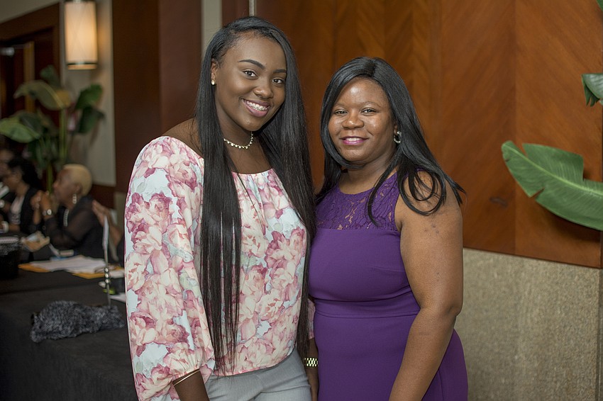 Kenya Woodard and Tammy Connally