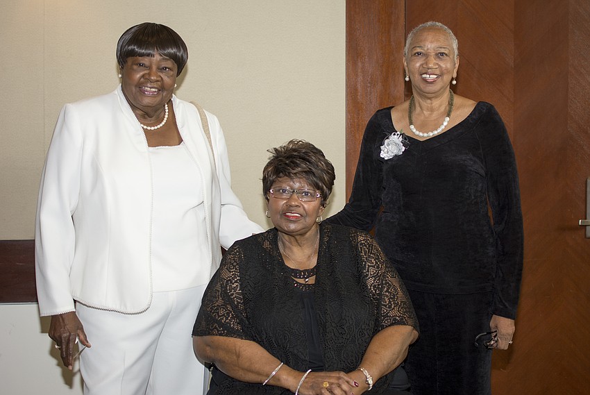 Betty Graham, Betty West and Angelia Singleton