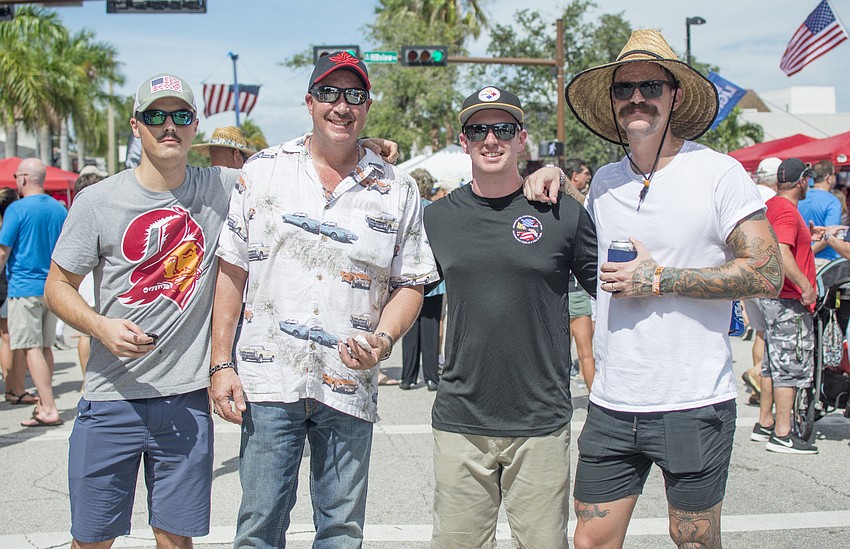 Brandon Huddleston, Max Jones, John Haverlein and Trevor Piedra