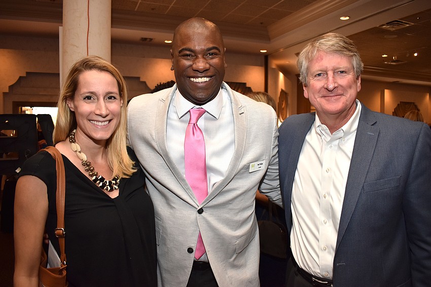 Amanda Parrish, Visible Men Academy Co-Founder Neil Phillips and Mike Bryant