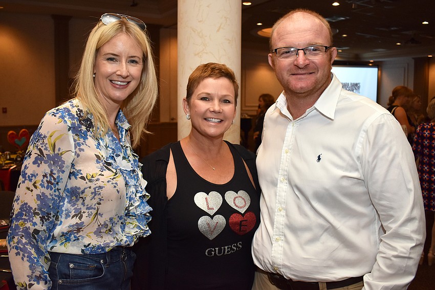 Rebekah Mandeville, Tina Lepore and Jason Hodge