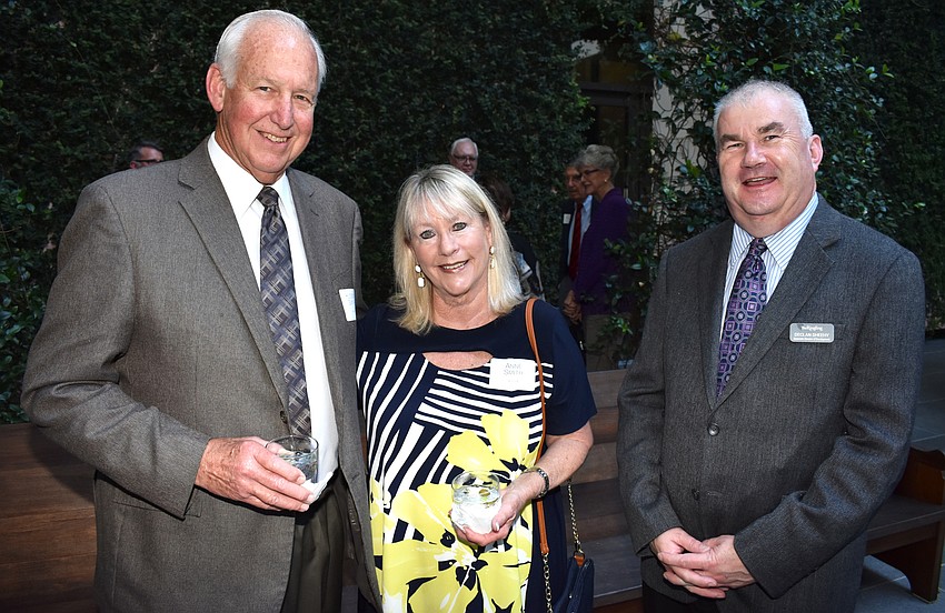 Hudson and Anne Smith with Declan Sheehy