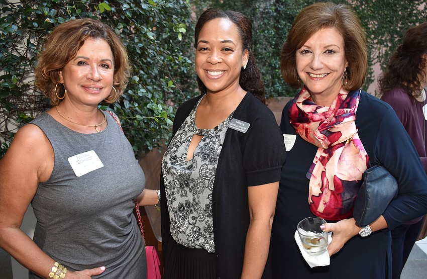 Mayra Schmidt, Michelle Moseley and Rosemarie Bowles
