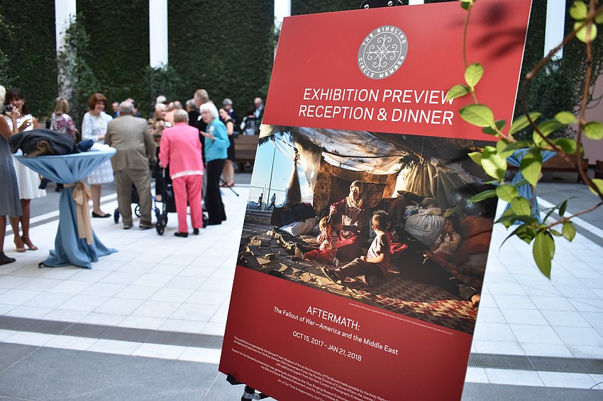 Circle members got a special first look at Aftermath at the Circle Member Preview Dinner on Oct. 11 at The Ringling.