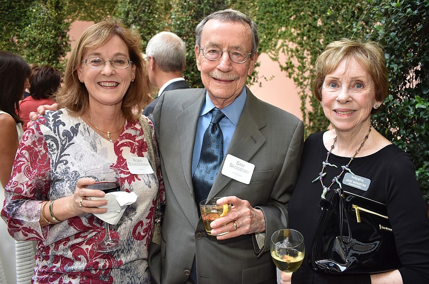 Robin Scheiderman with Sam and Jane Skogstad