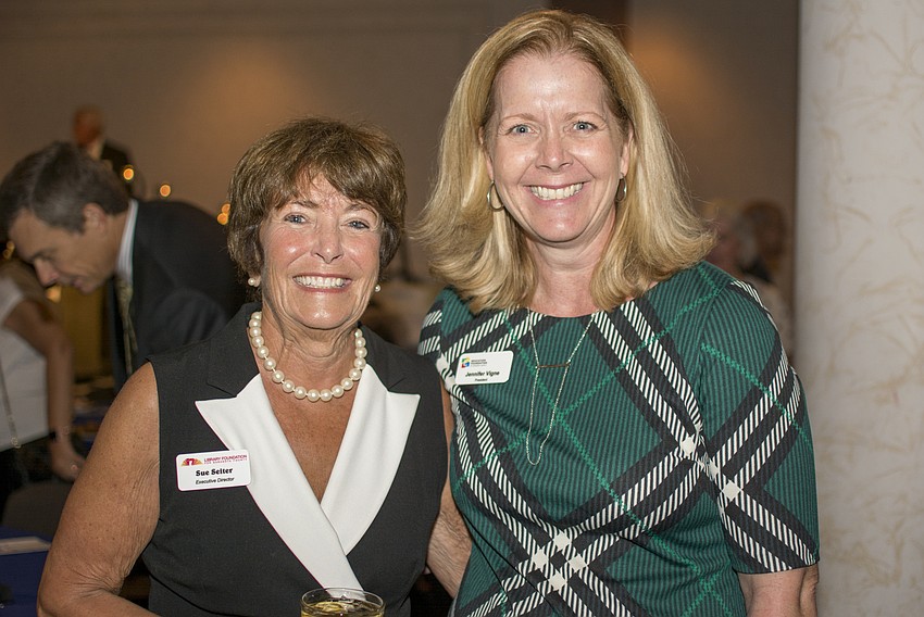 Sue Seiter and Jennifer Vigne