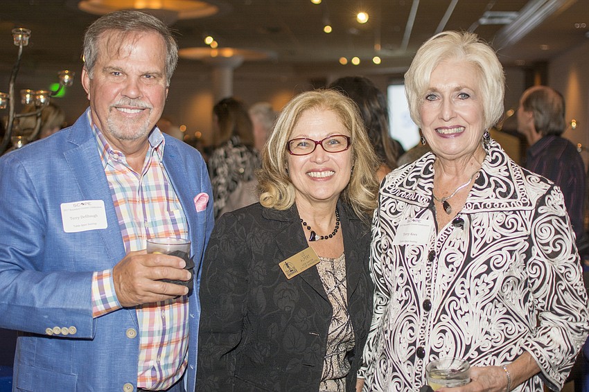 Terry Defibaugh, Liz Alpert and Terry Kees