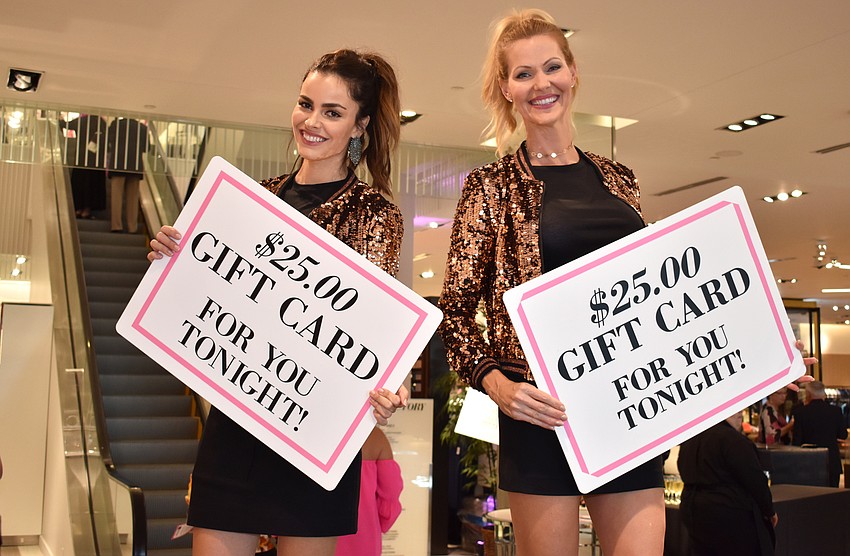 All guests received a $25 gift card upon entering Key to the Cure on Oct. 12 at Saks Fifth Avenue.