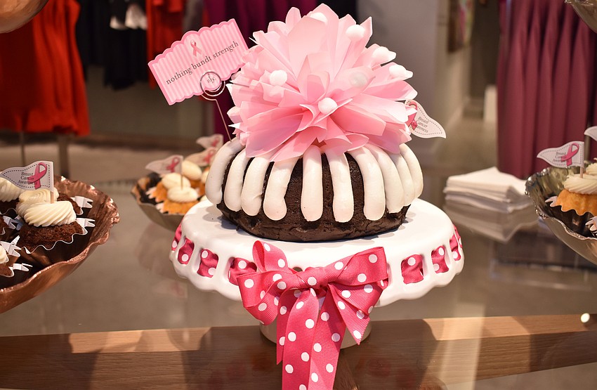Nothing Bundt Cakes was one of several dessert providers at Key to the Cure on Oct. 12 at Saks Fifth Avenue.