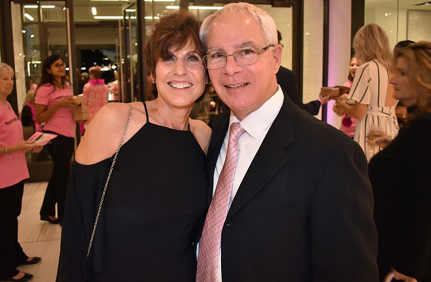 Cancer survivor Fern Millman and Ray Millman