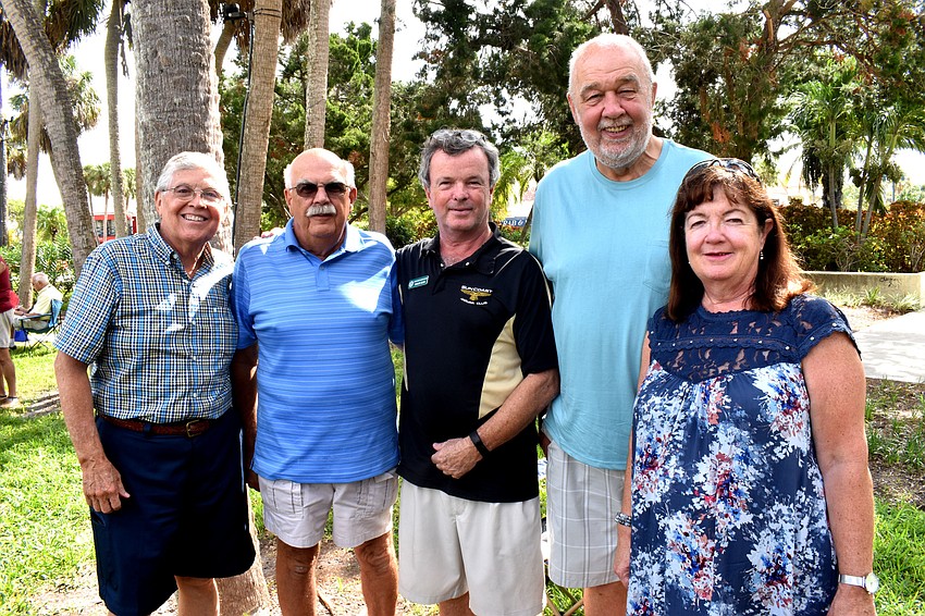 Larry Cushing, Joe Cirillo, Richard Hearn and Alan and Gail Clifford