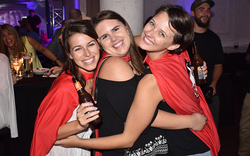 Abby Hincker, Katie Johns and Anna Brugmann