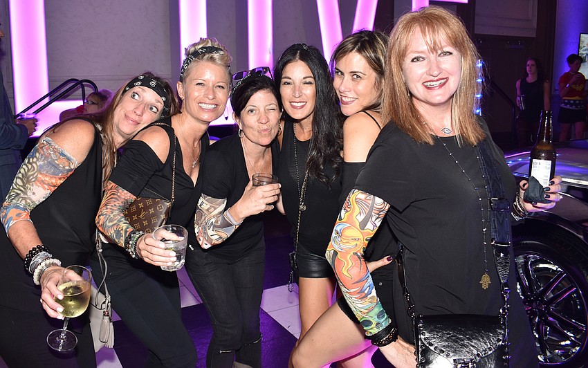 Ann Dowie, Shannon Pokorski, Molly Eliason, Lori Sessa, Trish Hand and Becca McFaed