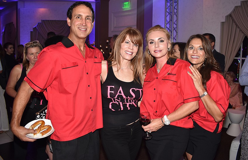 Ian Howard, Renee Phinney, Melissa Howard and Mimi Carlin