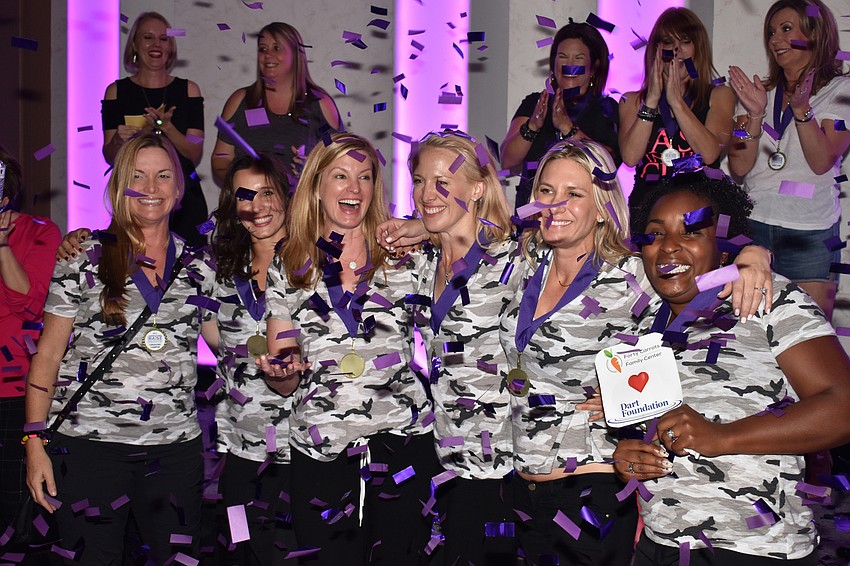 The Met Mavens got first place in fundraising after raising $19,375 for Safe Place and Rape Crisis Center.