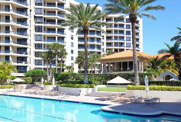A condominium at The Water Club at Longboat Key recently sold for $1,425,000.
