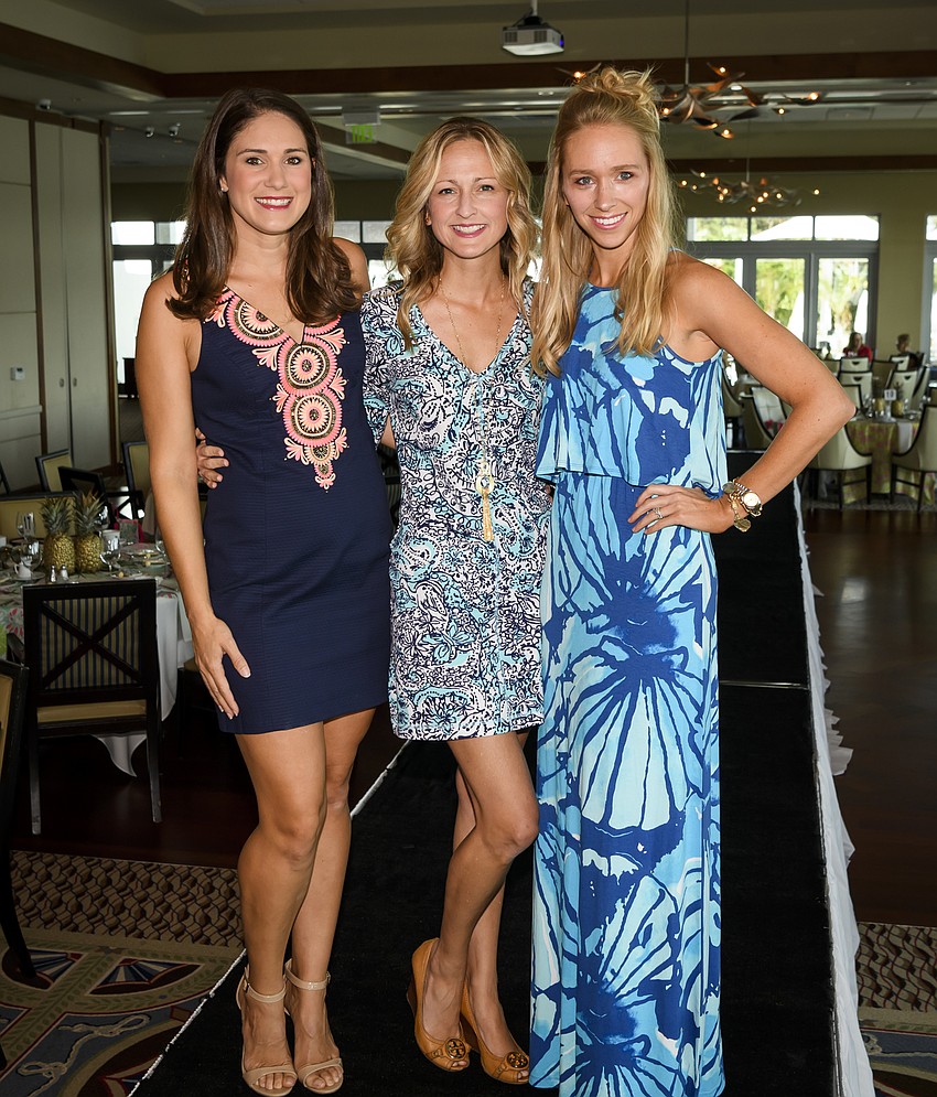 Kelly Baldwin, President Erin Duggan and Ashley Peters