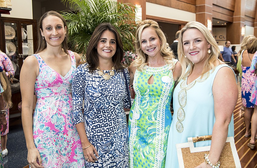 Elizabeth Stamoulis, Natalia Levy, Nicole Behar and Erin Christy