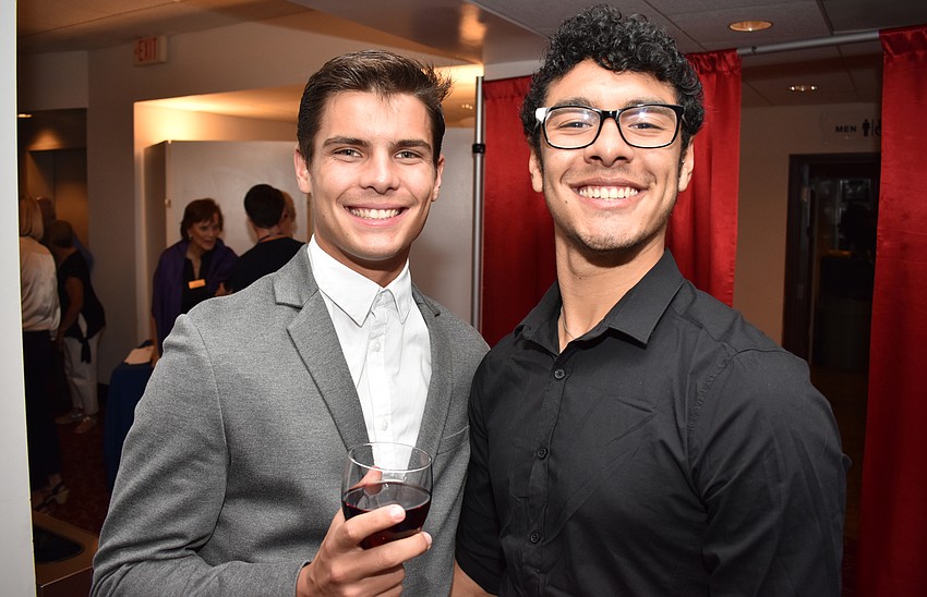 Dancers Wilson Livingston and Taiguara Goulart