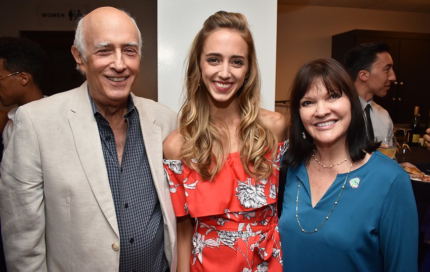 Peter Miller, dancer Ellen Overstreet and Martha Harrison