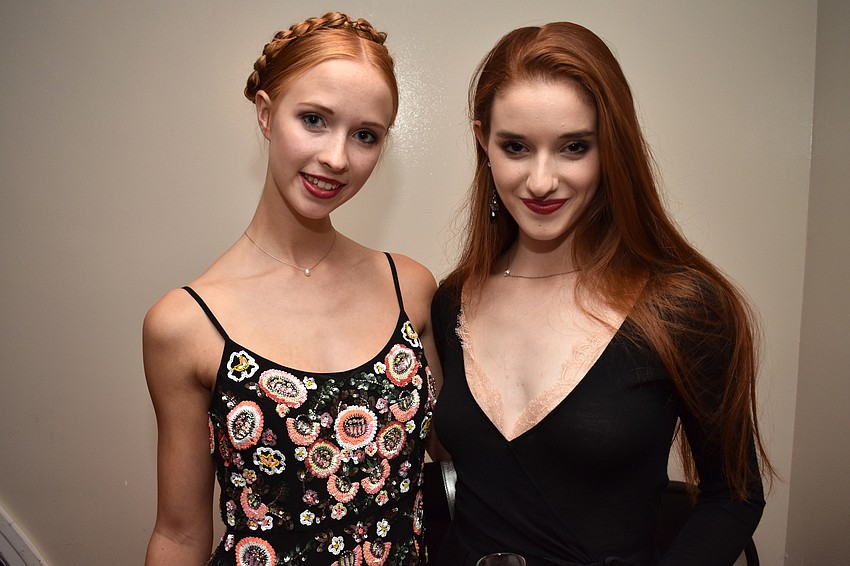 Dancers Kelly Williams and Indiana Cote