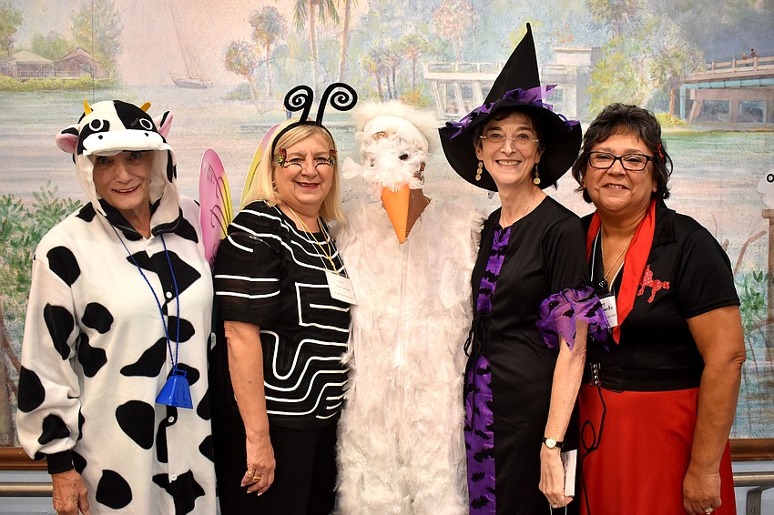 Board members Marilyn Bettencourt, Ginny Akhoury, Susan DiNatale, Paula Sharp and JoAnn Sifuentes