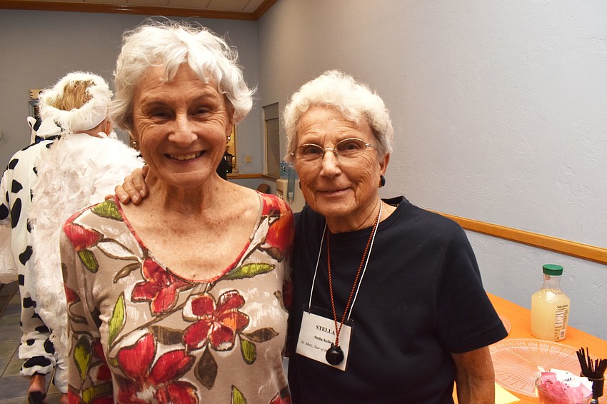 Carole McMahon and Stella Kelley