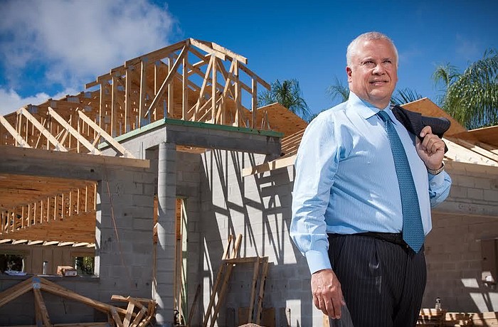 Homebuilder Carlos Beruff submitted one of two Manatee County bids to secure the new headquarters of Amazon.